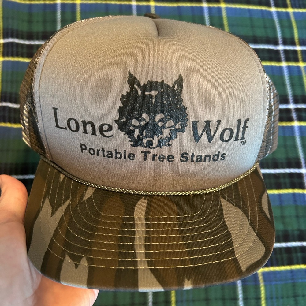 Vintage Camo Trucker Hat